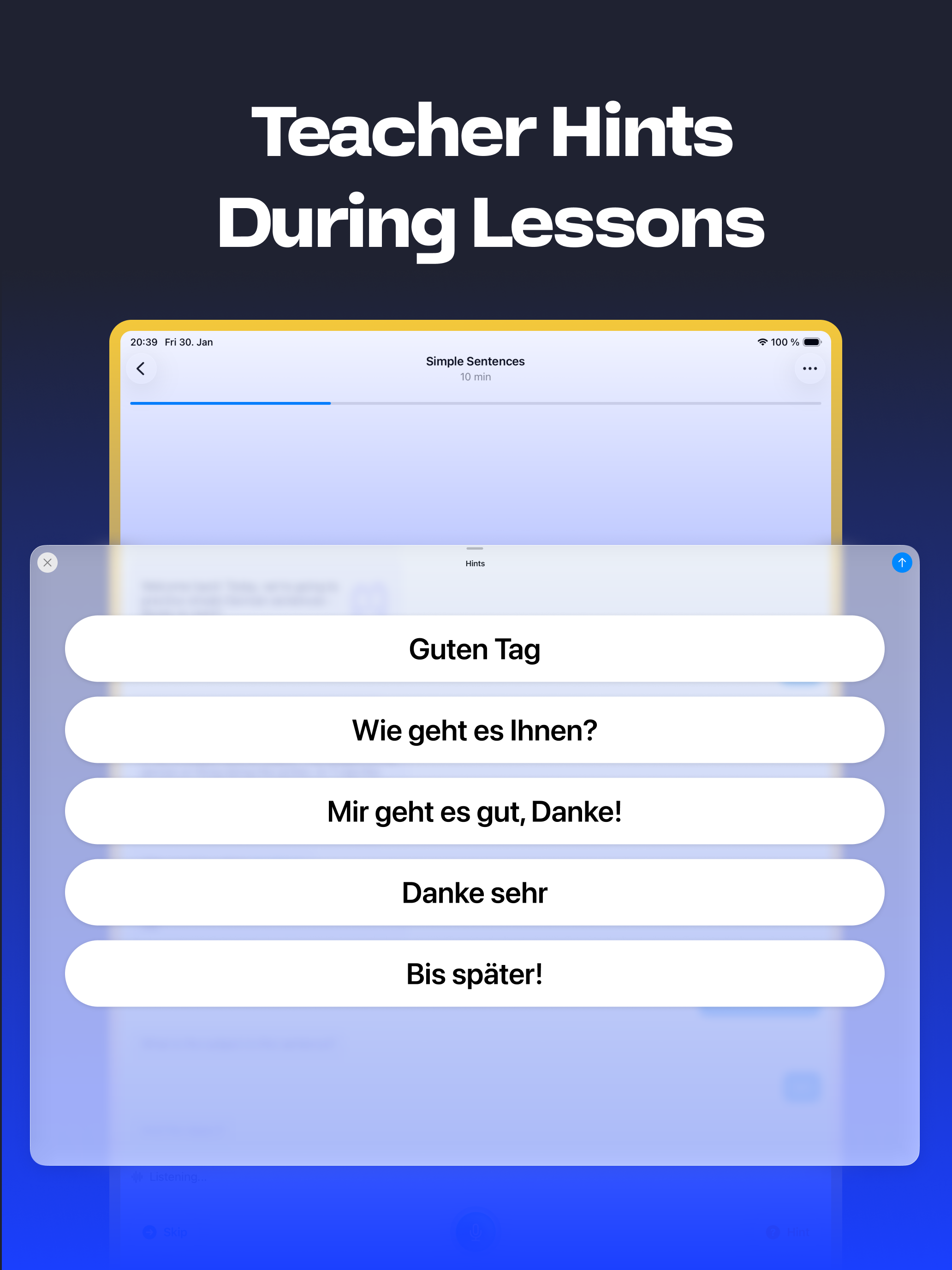 Bluent: Learn German & Speak
