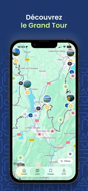 GrandTour Auvergne-Rhône-Alpes screenshot 2