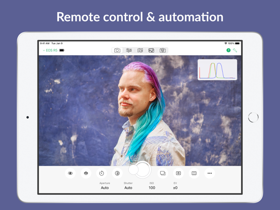 Cascable Studio: Tether & More iPad app afbeelding 1