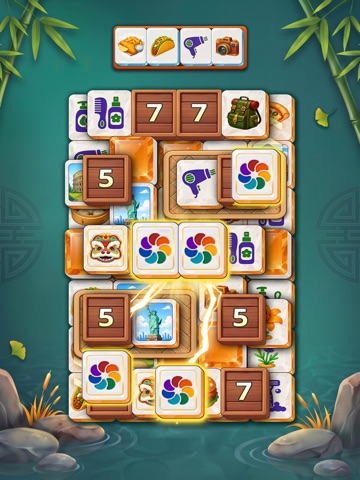Mahjong Pair: 3D Puzzle Game iPad screenshot
