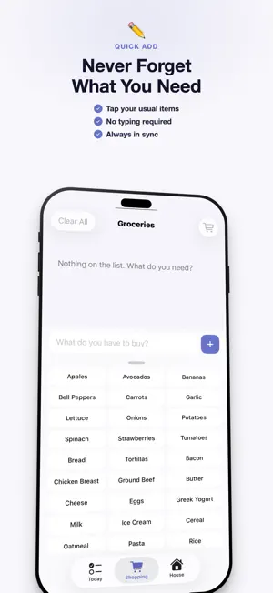 Homelist: Chores & Groceries screenshot 2