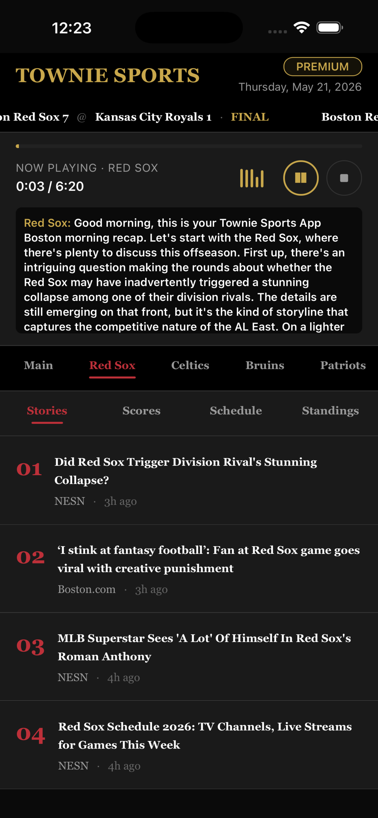 Townie Sports screenshot 2