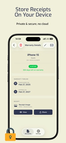 Warranty Claim Assistant iPhone screenshot