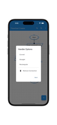 Flowchart Creator(Pro) iPhone screenshot