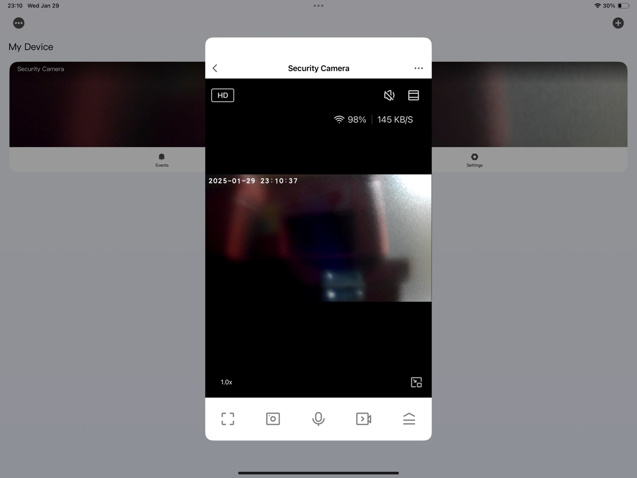iPad screenshot