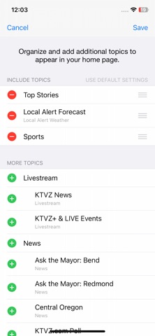 KTVZ 21 Bend, Central OR News iPhone screenshot