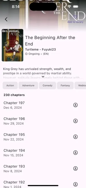 Mangaverse: Comic & Manga screenshot 2