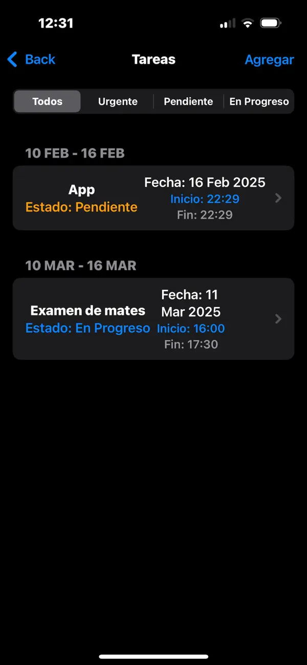 Screenshot #3 pour AgendaTrabajo