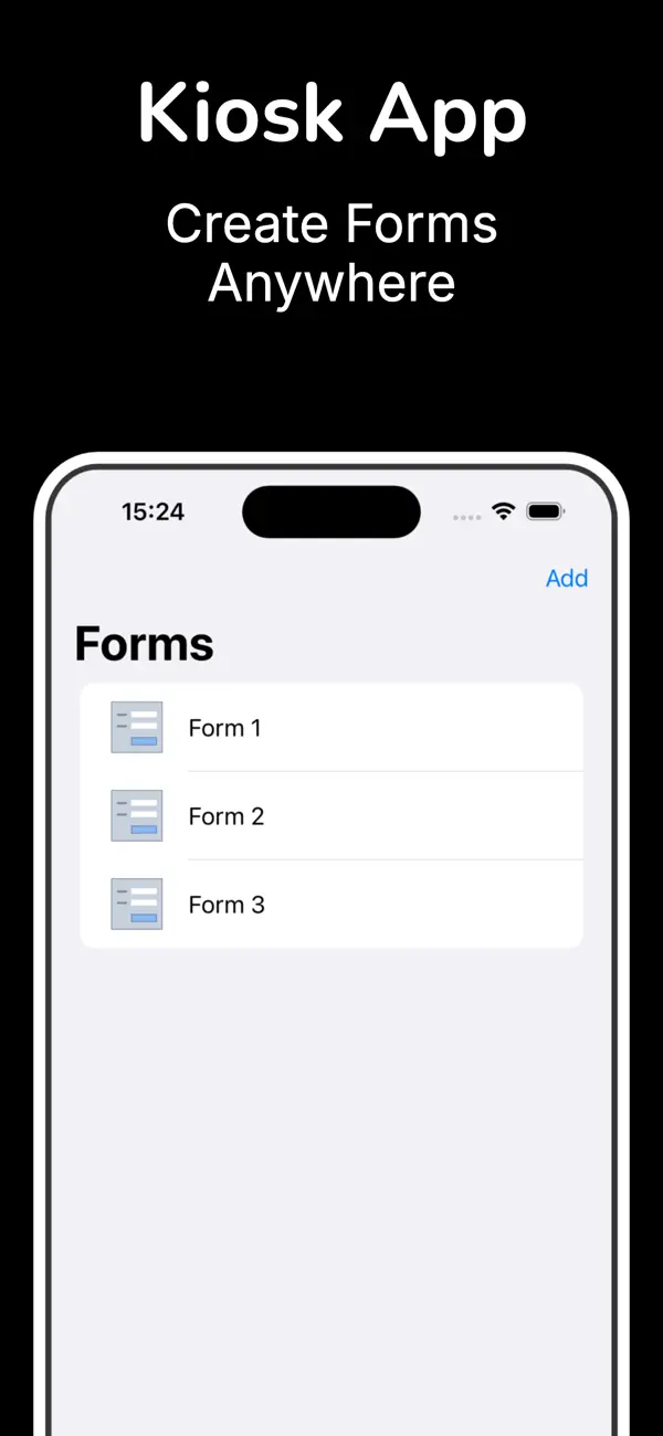 #1. Kiosk Form Builder (iOS) By: Volodymyr Oliennikov