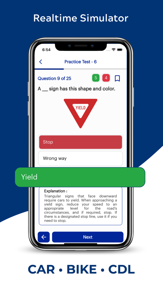 #2. Arkansas DMV Permit Practice (iOS) Podle: S Mehta