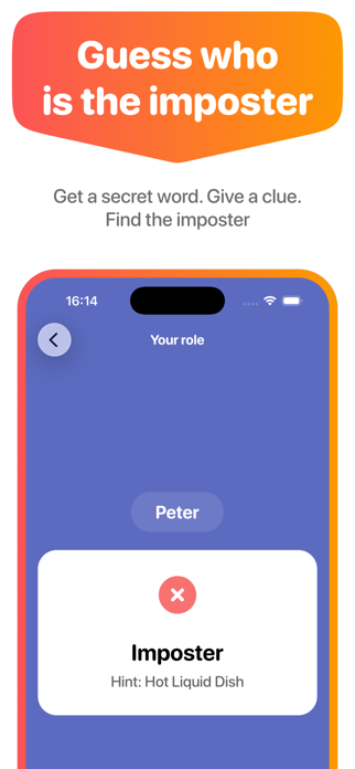 Imposter Game: Party Games Screenshot 1 of 5