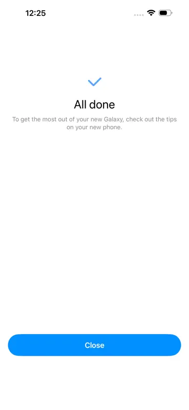 Samsung Smart Switch Mobile screenshot 7 of 7