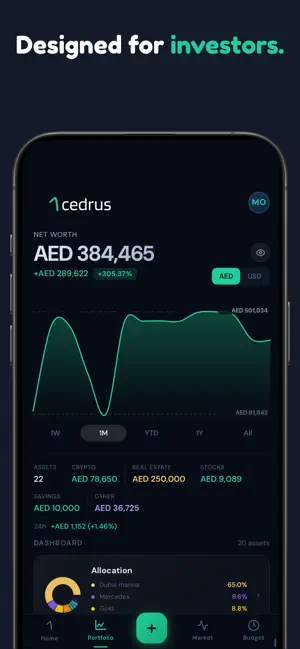 Cedrus: Wealth Tracker screenshot 3