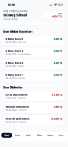 AİDAT TAKİP PRO screenshot