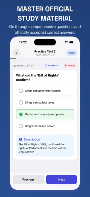 Life in the UK Test Q&A 2026 screenshot 4