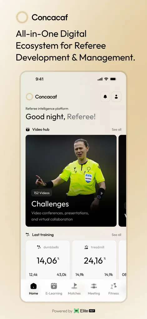 Concacaf Refereeing - Sports App | MWM