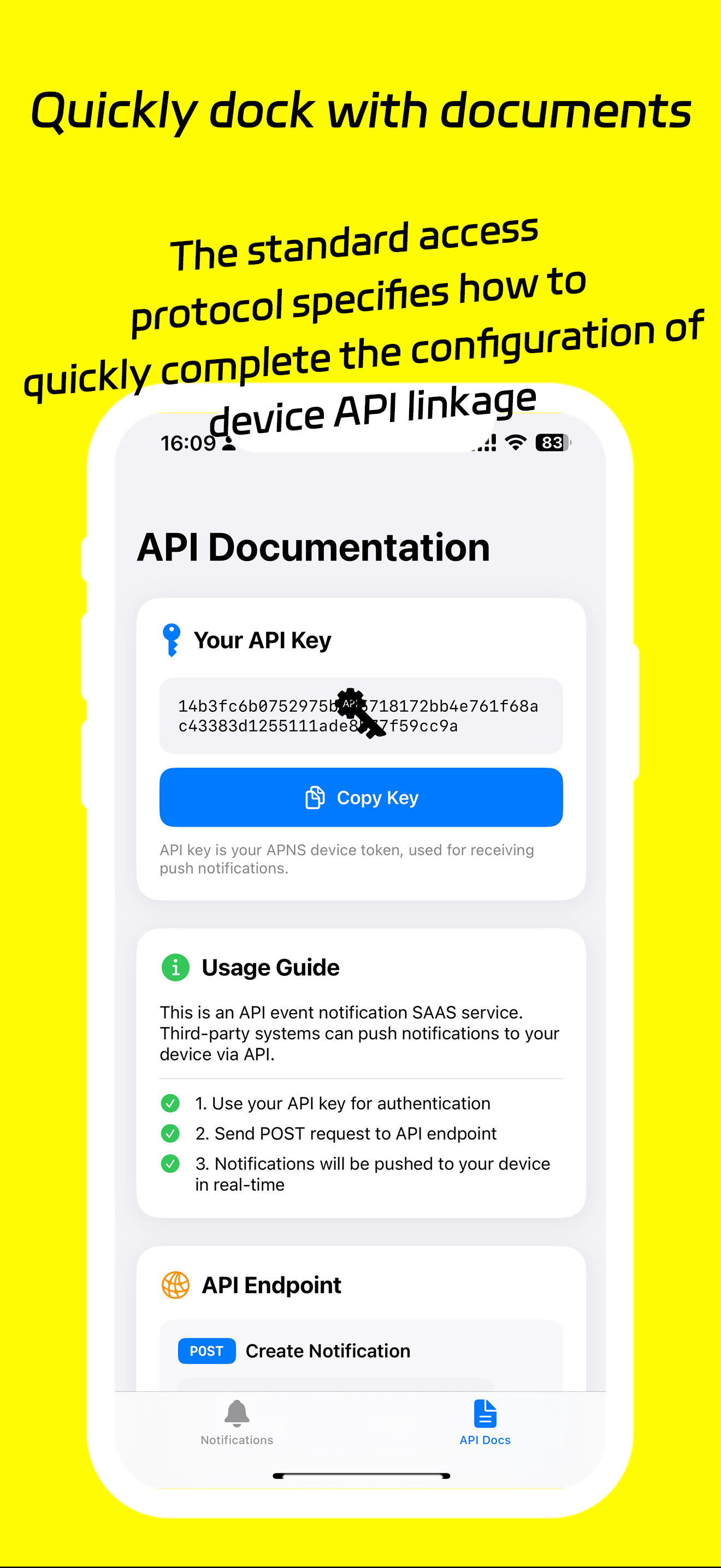 API Event Notify screenshot 2