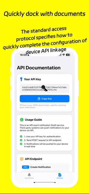 API Event Notify screenshot 2