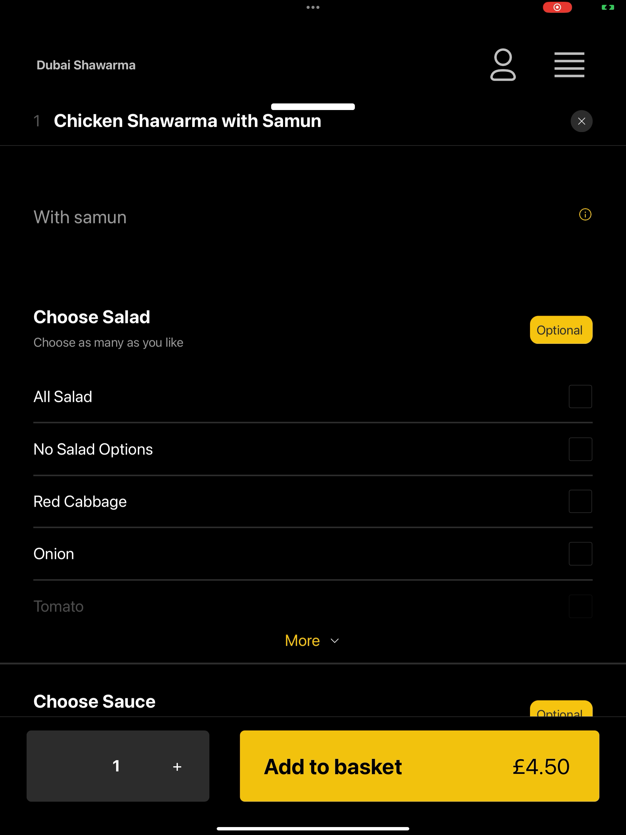 Dubai Shawarma