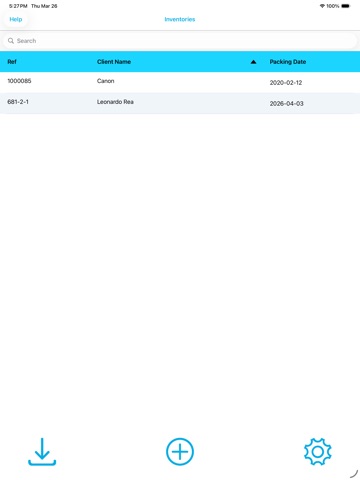 Voxme Inventory ipad screenshot 2