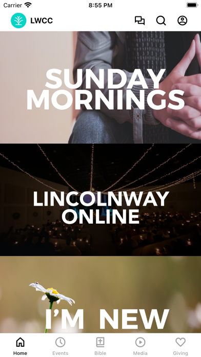 Lincolnway Christian Church Screenshot