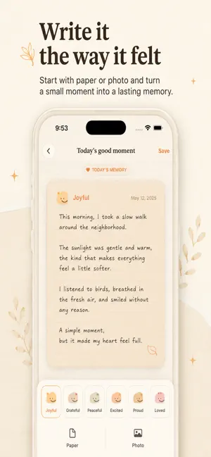 PaperMemory screenshot 2