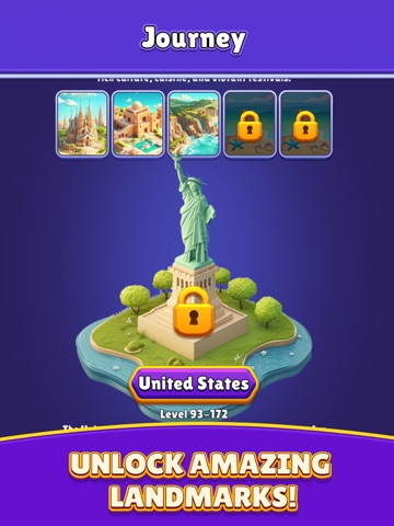 Landmark Quest: Travel Match iPad screenshot