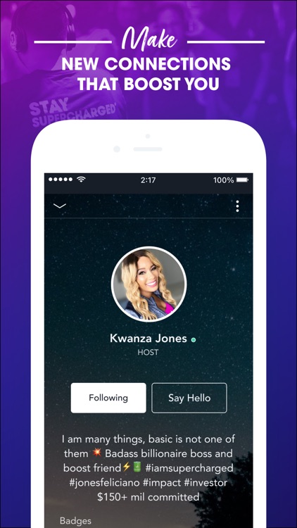 Kwanza Jones Boost Friends screenshot-3