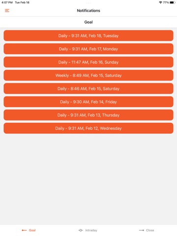 Tools2Win Notifications iPad screenshot