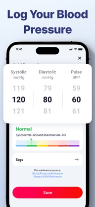 Smart Blood Pressure Health screenshot 1
