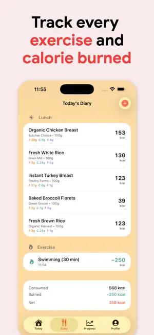 Calorie & Macro Tracker screenshot 2