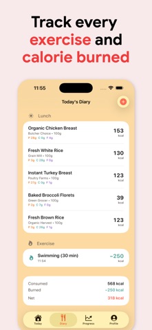 Calorie & Macro Tracker Screenshot 2 of 5