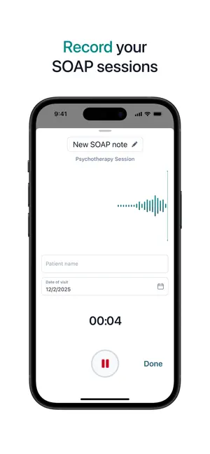 SOAPNoteAI: Scribe & Assistant screenshot 4