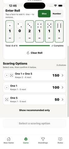 Farkle Score: Dice Scorekeeper screenshot 2
