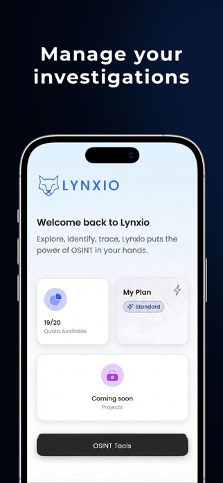 Lynxio OSINT Screenshot 5 of 5