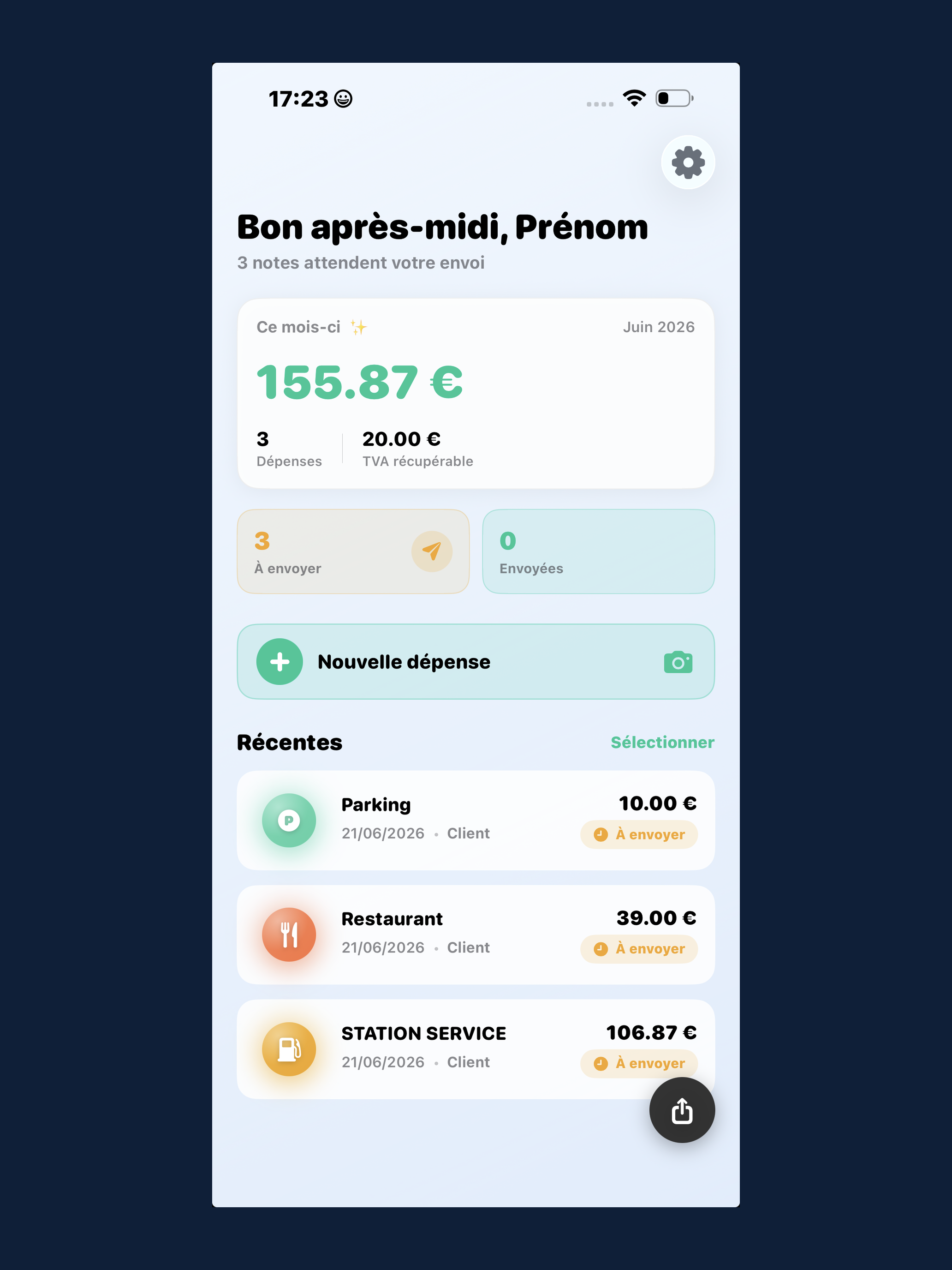 QUITUS - Notes de frais screenshot 9