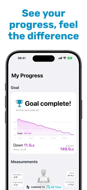 Body Measurements Tracker App screenshot 3