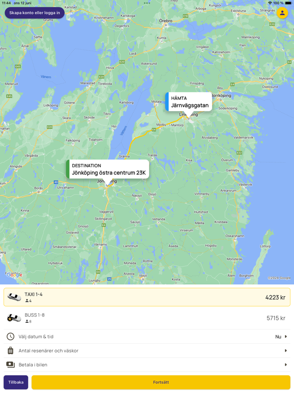 Screenshot #5 pour SweTaxi