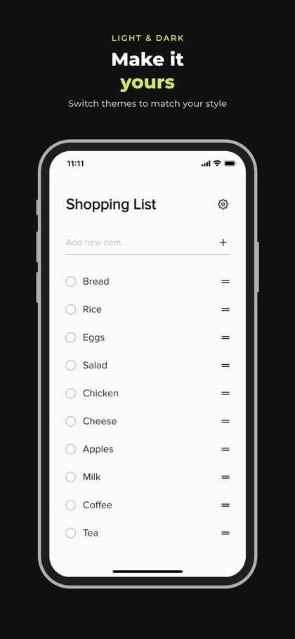 Screenshot 5 di 5 di Grocery Shopping List Maker