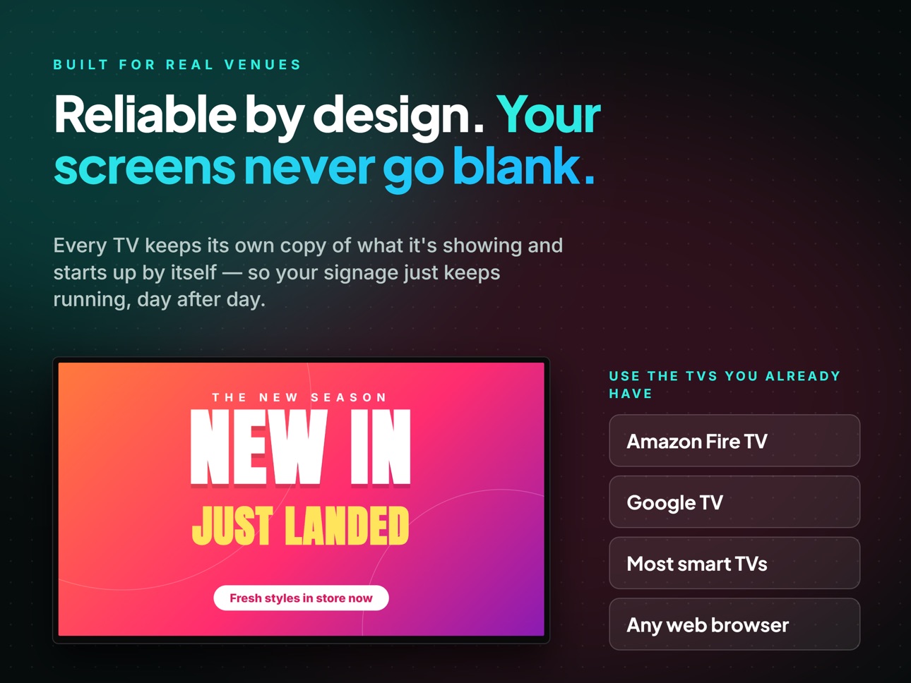 Screenshot 5 of AVHUD Digital Signage