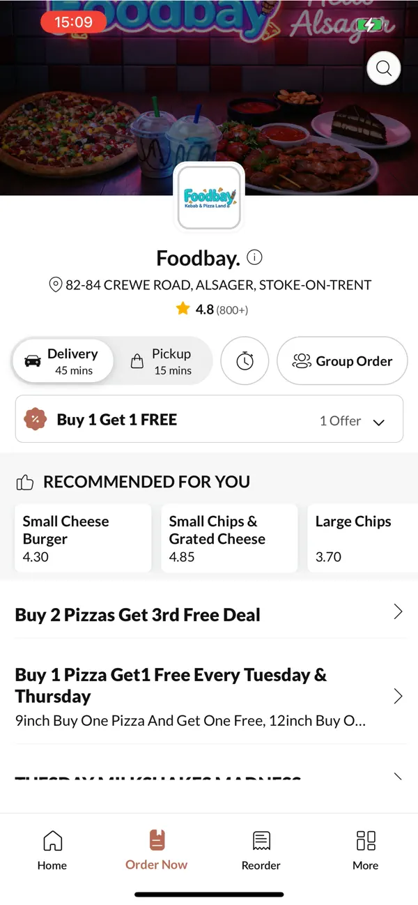 Screenshot #2 pour Foodbay Alsager
