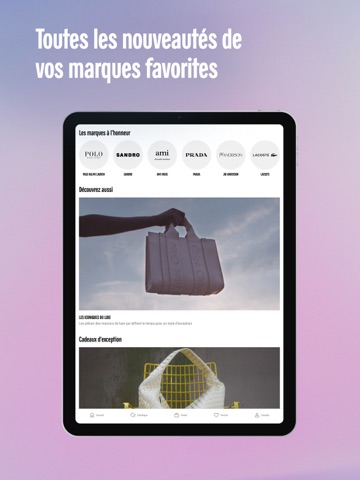 Galeries Lafayette iPad screenshot 2