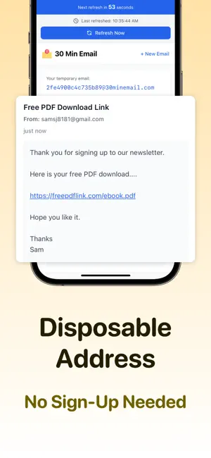 Email Generator - Temp Mail screenshot 2