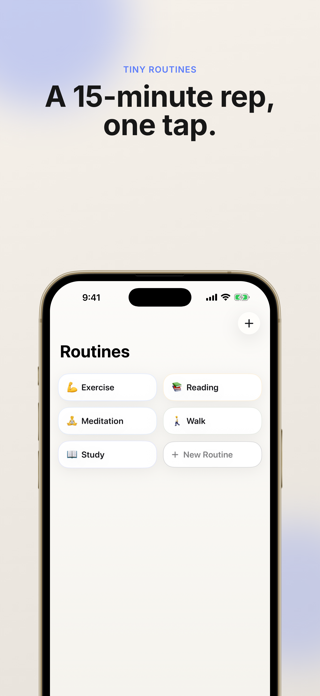 1% Habit: Tiny Daily Routine Screenshot 3 of 5