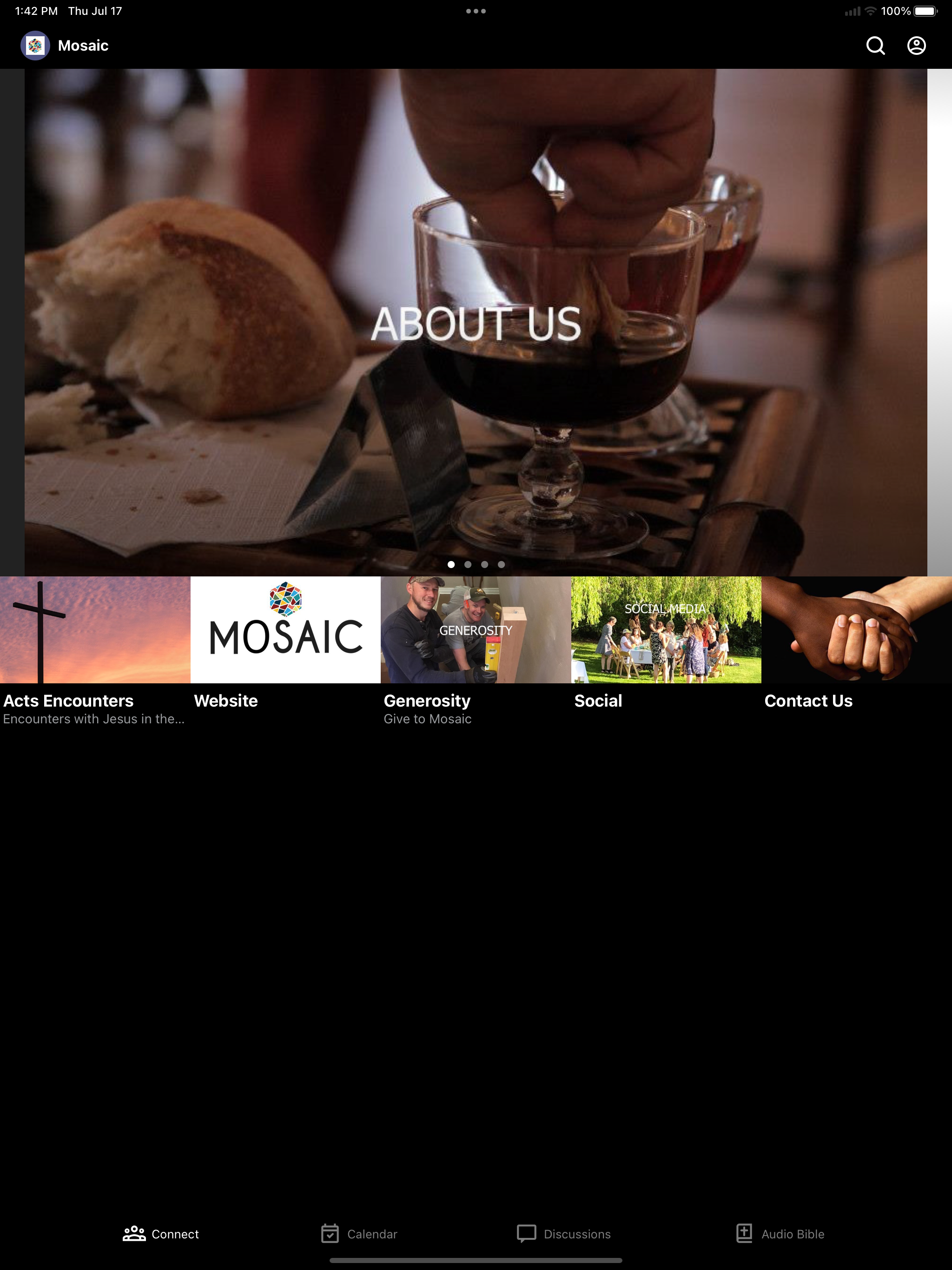 Mosaic Church of Bellingham screenshot 4