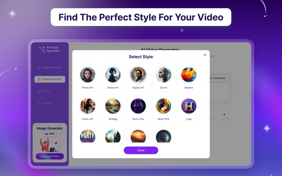 #6. AI Image & Video Generator App (macOS) Ved: Furqan Hussain