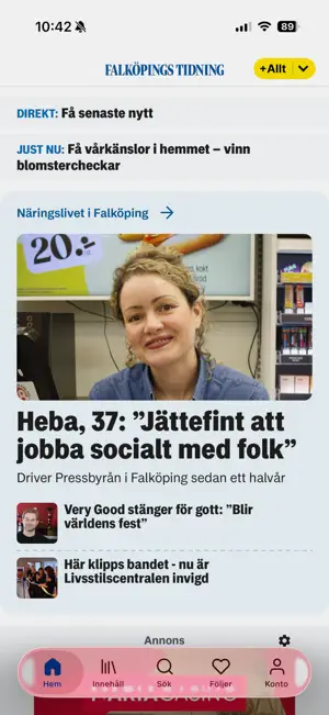 Falköpings Tidning screenshot 2
