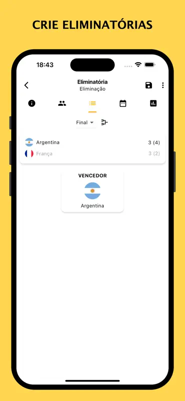 Winner - Organizar torneios screenshot 5 of 7