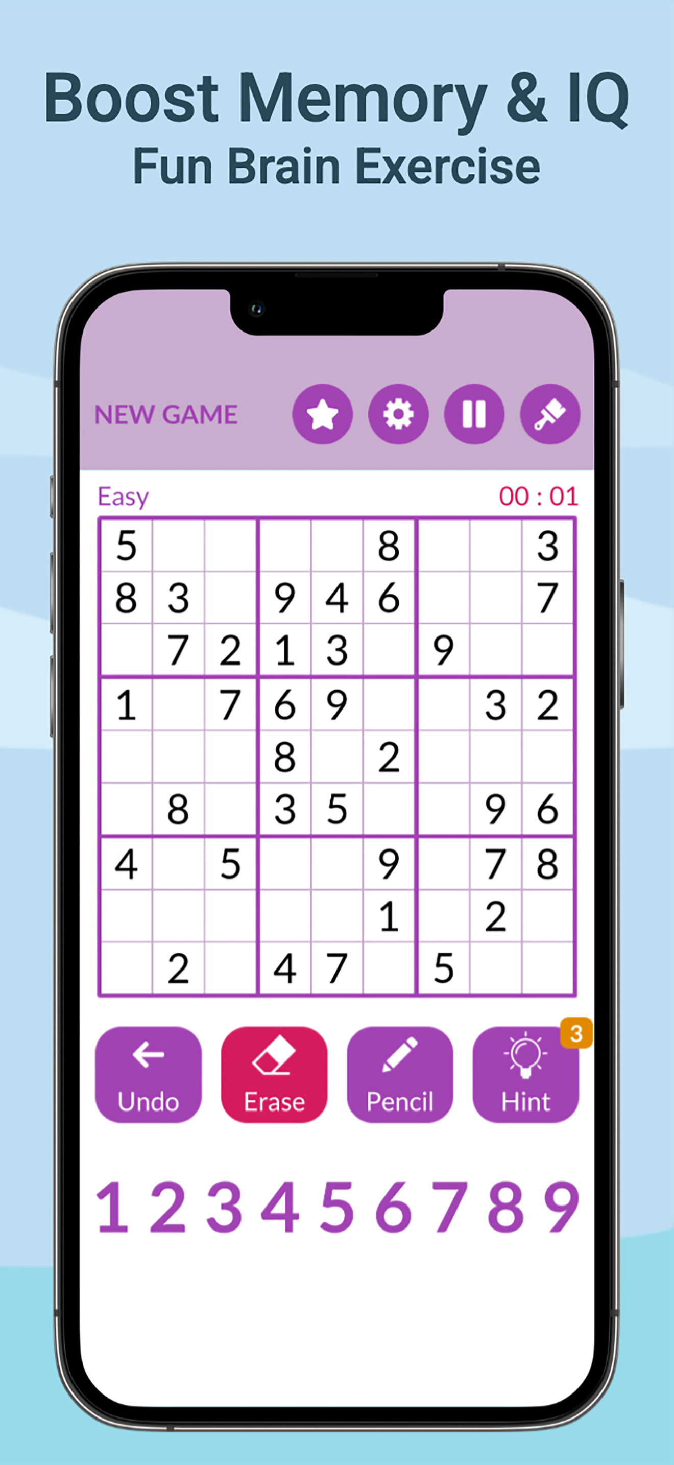 Sudoku Master : Brain Games screenshot 7