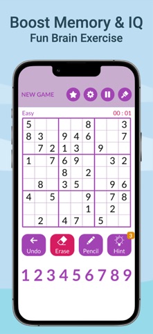 Sudoku Master : Brain Games screenshot